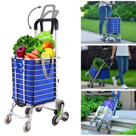 Buy Shopping Cart Super Loading Stair Climbing Cart Groceries