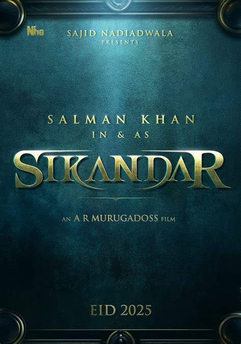 Sikandar - movie: where to watch stream online