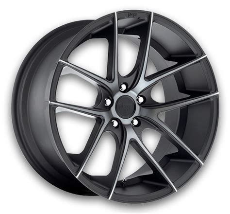 Niche Wheels M Targa Matte Black Double Dark Tint