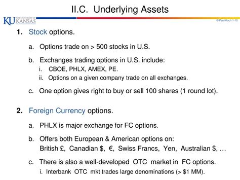 Ppt Chapter 9 Mechanics Of Options Markets Powerpoint Presentation