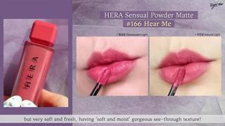 Ch Nh H Ng Son Hera Sensual Powder Matte V Hera Sensual Spicy Nude