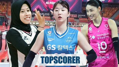 Update Klasemen Topskor Liga Bola Voli Putri Korea Selatan