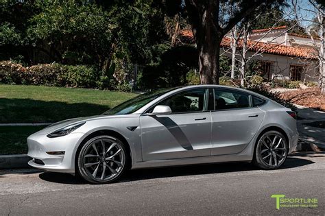 Tesla Model 3 20 Gray Performance Wheels