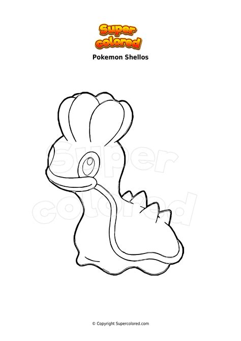 Dibujo para colorear Pokemon Oricorio Estilo Plácido Supercolored