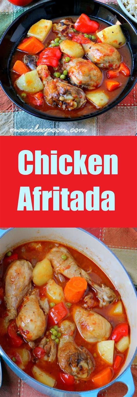 Chicken Afritada Manila Spoon