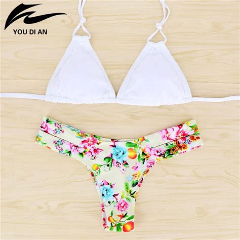 Woman Swimsuit 2017 New Bikini Sexy Halter Swimwear For Girls Brazilian