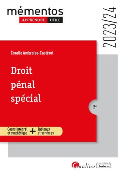 Droit P Nal Sp Cial Infractions Contre Les Personnes Infractions