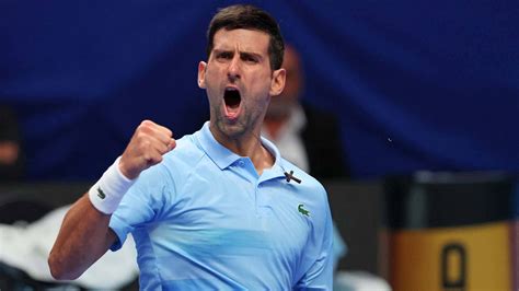 Novak Djokovic Seals Tel Aviv Watergen Open Final Spot Atp Tour Tennis