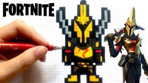 44 Top Idées De Pixel Art Fortnite