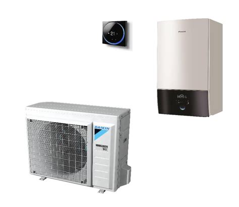 Daikin Altherma 3 Sieninis šilumos Siurblys 641kw Vidinis Ehbh04e6v Išorinis Erga04ev Oro