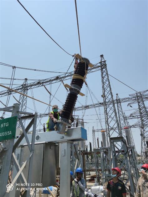 66kv Ais Switchbay Ahlone Substation Thida Chan Myay Electrical