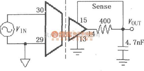 耦合隔离放大中的iso107的减小纹波电路 将睿