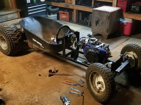 Rat Rod Wheelbarrow Project