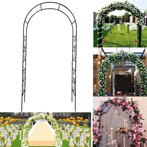 Arche de roses arche métallique treillis jardin arche fête mariage