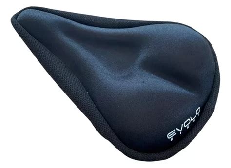 Funda anatómica de gel para sillín de bicicleta MTB color negro