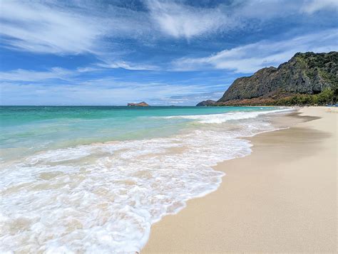 Waimanalo Beach Scenes In Oahu Hawaii Photograph By Alex Grichenko Fine Art America