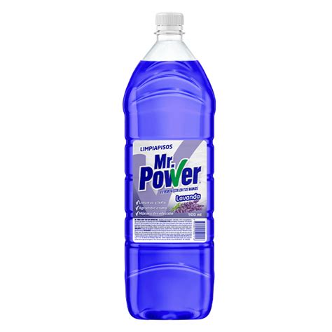 Limpia Pisos Mr Power Lavanda Y Floral Ml Tiendas B