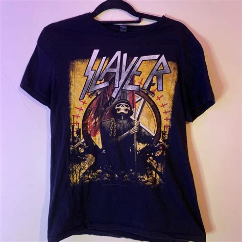 Slayer T Shirt From Hot Topic Only Worn A Handful Depop