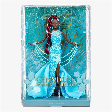 Barbie Signature Gemstone Fantasy Collection Turquoise Doll - YouLoveIt.com