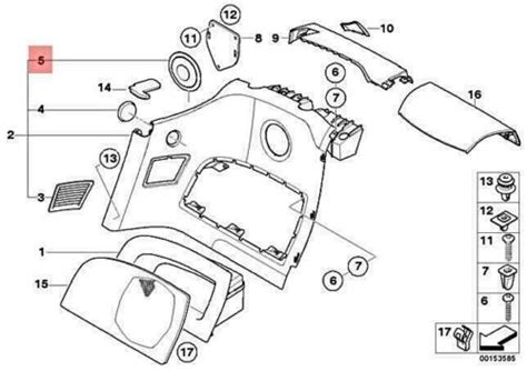 OEM BMW Z4 COUPE M ROADSTER E85 E86 Z4 2 0I 2 2I 2 5I COVER 51437112121