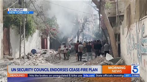 Security Council Adopts Gaza Cease Fire Resolution Aimed At Ending