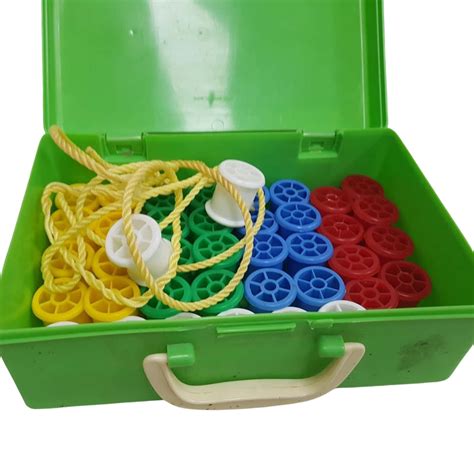 Cotton Reels Learners World Sets Educational Play Vintage 250x100