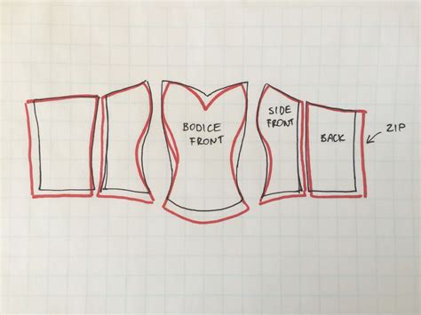 Printable Corset Template