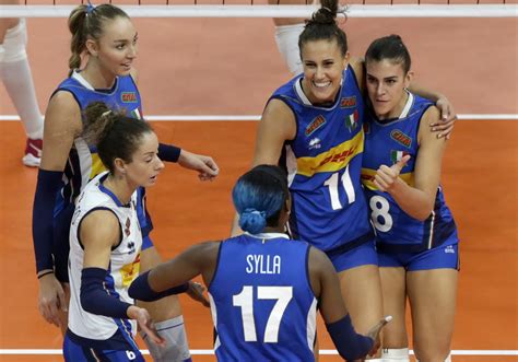 Volley Tutto Facile Per L Italia Contro L Argentina Ai Quarti