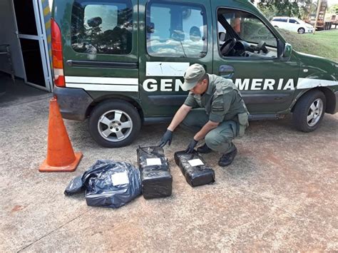 Gendarmería Nacional secuestró marihuana valuada en 73 millones de