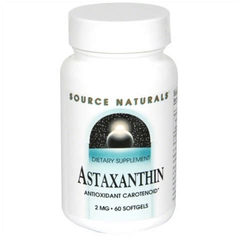 Source Naturals Astaxanthin 2 Mg Softgels 60 Ct Smiths Food And Drug