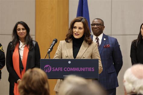 Gov Whitmer Signs Gun Violence Prevention Legislation To Keep Guns Out