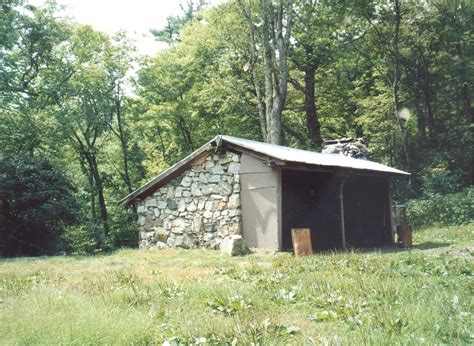 Jerry Cabin Shelter On The Appalachian Trail In North Carolina