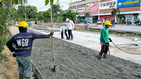 Soledad Avanza Pavimentaci N Del Tramo Tauro Y California Sobre La