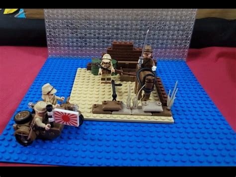 Lego Custom Military Diorama Japanese Squad Second World War - Etsy