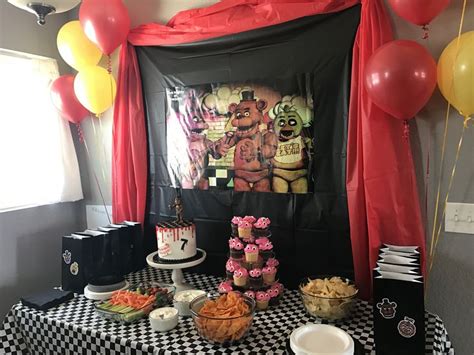 Five Nights At Freddys Birthday Fnaf Birthday Fun Birthday Party