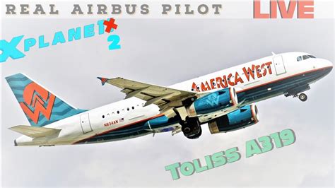 Real Airbus Captain Flies X Plane 12 Toliss A319 NEW XP12 Update