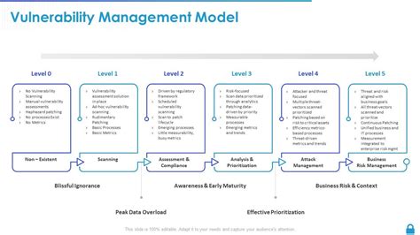 Enterprise Vulnerability Management Vulnerability Management Model