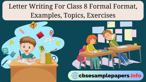 Letter Writing For Class 8 Formal Format Examples Topics Exercises