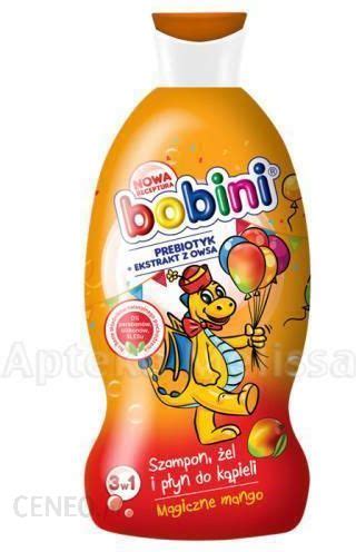 Bobini 3W1 Szampon Żel I Płyn Do Kąpieli 1R Ż Magiczne Mango 330Ml