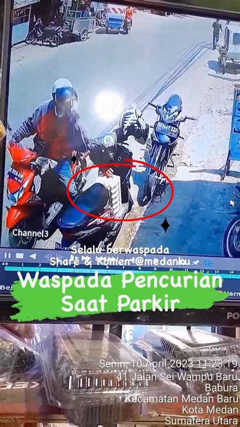 Waspada Pencurian Barang Ditinggal Di Sepeda Motor Menurut Pengirm