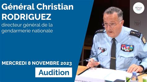 Budget 2024 audition du directeur général de la gendarmerie