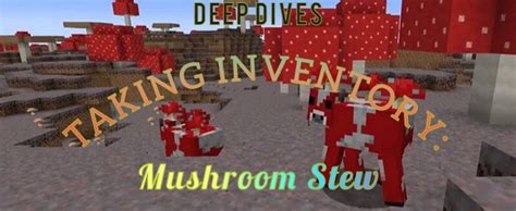 TAKING INVENTORY: MUSHROOM STEW