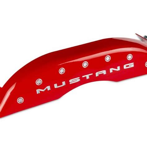 Mgp 2015 2020 Ford Mustang Gt Red Caliper Covers Gt Logo Front And Rear Function Factory Performance