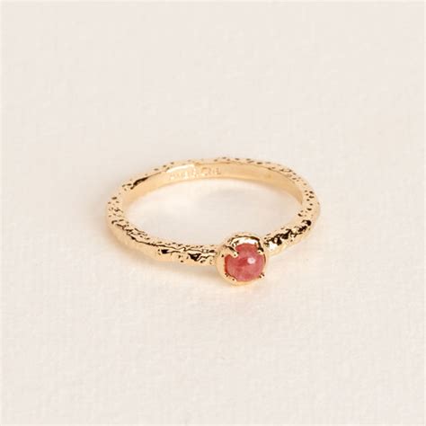 Ana Cha Bague Cloé Rhodonite