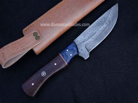 Damascus Steel Survival Knife with Sheath | Damascus Blades