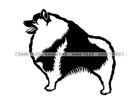 Keeshond Svg Dog Svg Keeshond Clipart Keeshond Files For Etsy Hong Kong