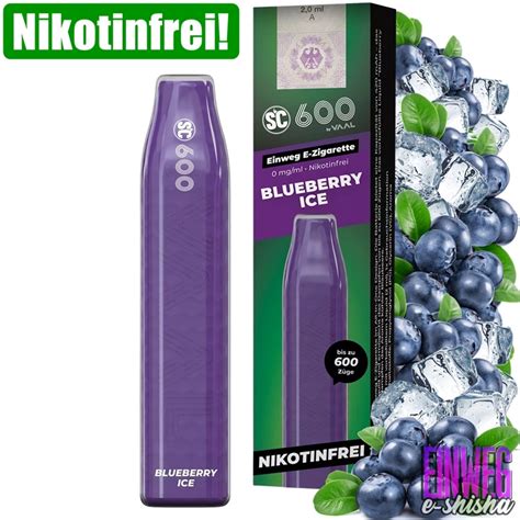 Sc By Vaal Blueberry Ice Z Ge Nikotinfrei Einweg E