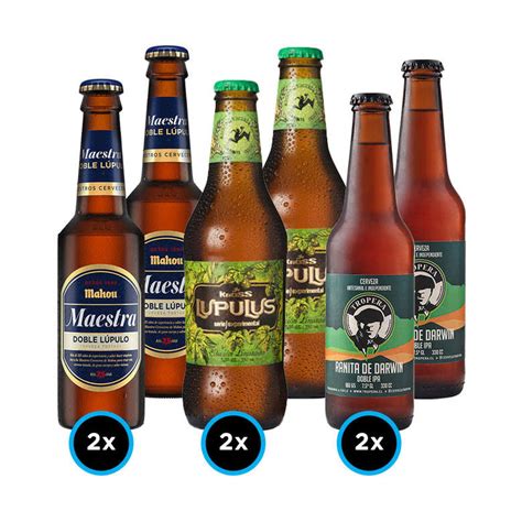 BEER PACK LÚPULO: 6x Cervezas Con Extra Lúpulo