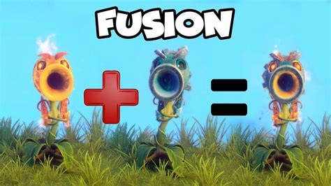 FUSION DE GUISANTES FUEGO CON HIELO Plants Vs Zombies Garden