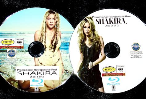 SHAKIRA Promo Retrospective Reel 43 Music Videos 2 BLU-RAY DVD Set (Blu-Ray Format only) Music ...